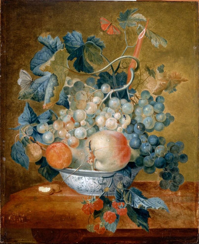 A Chinese Bowl with Fruit