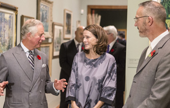 HRH The Prince of Wales visits Dulwich Picture Gallery