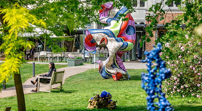 Yinka Shonibare CBE RA and Li Li Ren set the tone for Dulwich Picture Gallery’s transformative sculpture garden