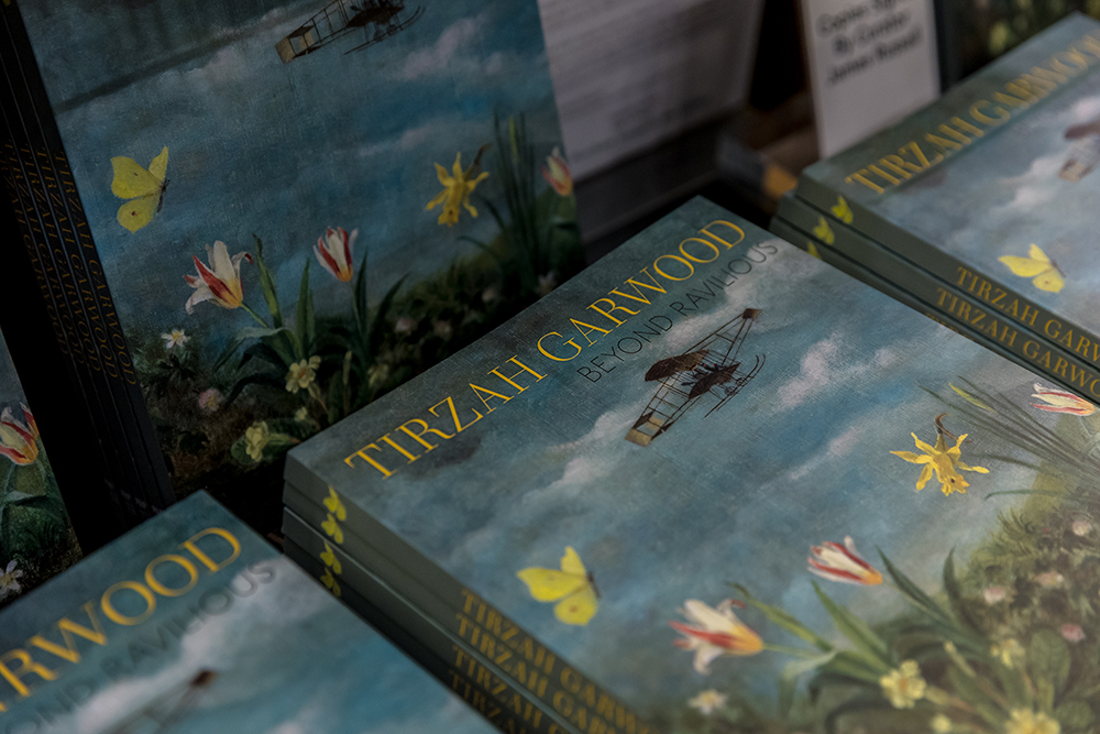 Photograph of several piles of the same book - Tirzah Garwood: Beyond Ravilious