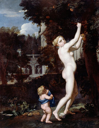 Venus Gathering Apples