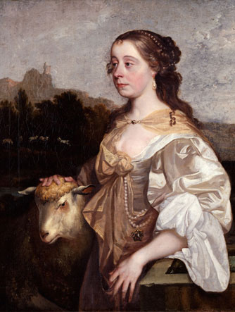 A Lady as a Shepherdess