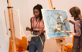 Young artists learn new skills in free NADFAS Masterclass at Dulwich Picture Gallery